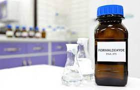 Bottle of formaldehyde