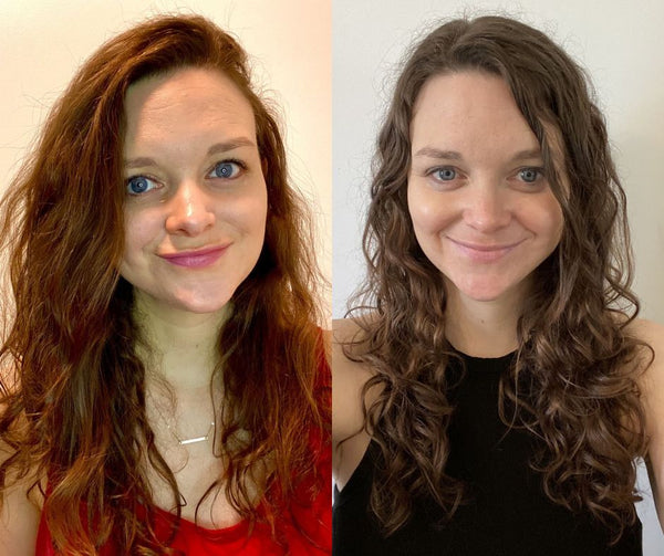 Curly Girl Method Robyn McNamara Before After