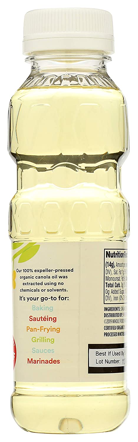 365 by Whole Foods Market, Canola orgánica para cocinar al aceite, 16 onzas líquidas