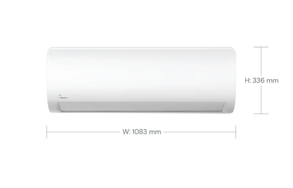 Midea Wall Mounted Split AC 1.5 Ton