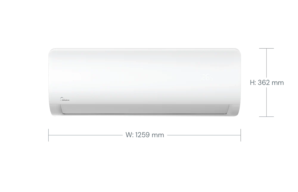 Midea Xtreme Wall Mounted Split AC 3.0 Ton