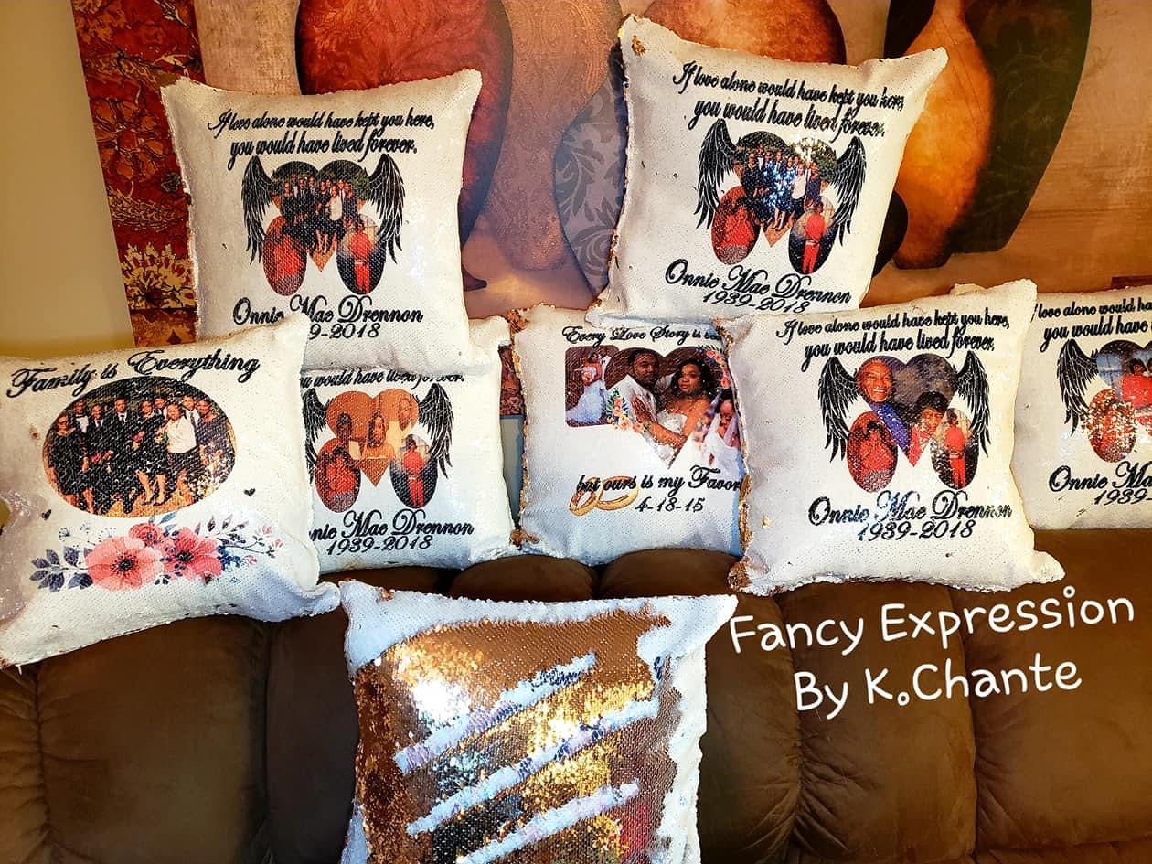 Custom Sequin Pillowcase