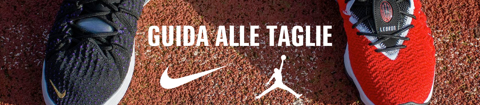 Guida alle taglie Nike - TripleBasket