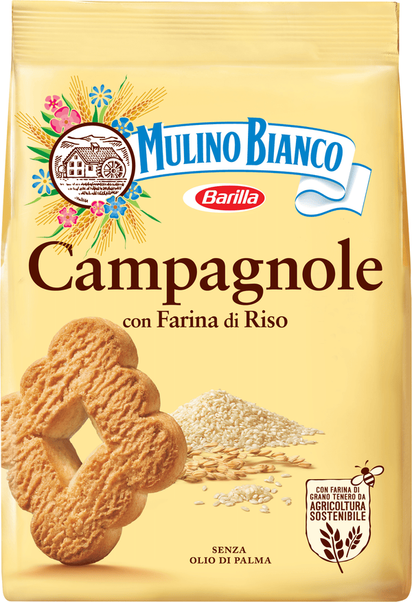 Mulino Bianco Fette Biscottate Integrali x36 - 315 gr - Consegna all'Estero