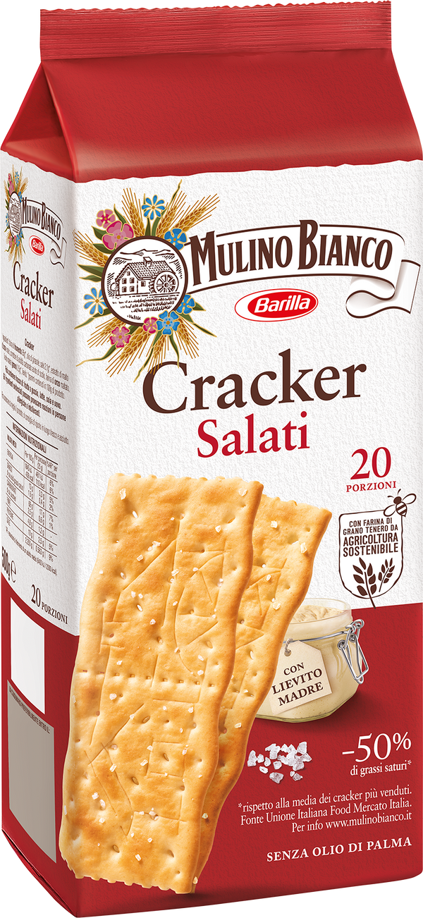 Mulino Bianco Crackers Salati 500g