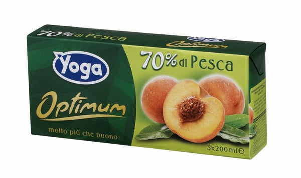 Yoga Apricot Juice 3x200ml Tetra Pack - Little Italy Ltd