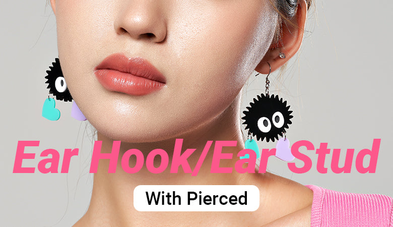 wooyas earrings with pierced