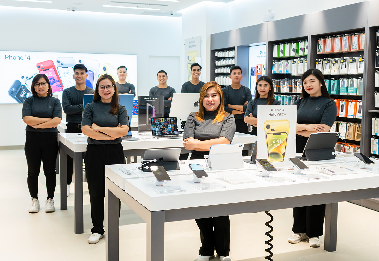 PMC Robinsons Galleria South Team on store opening