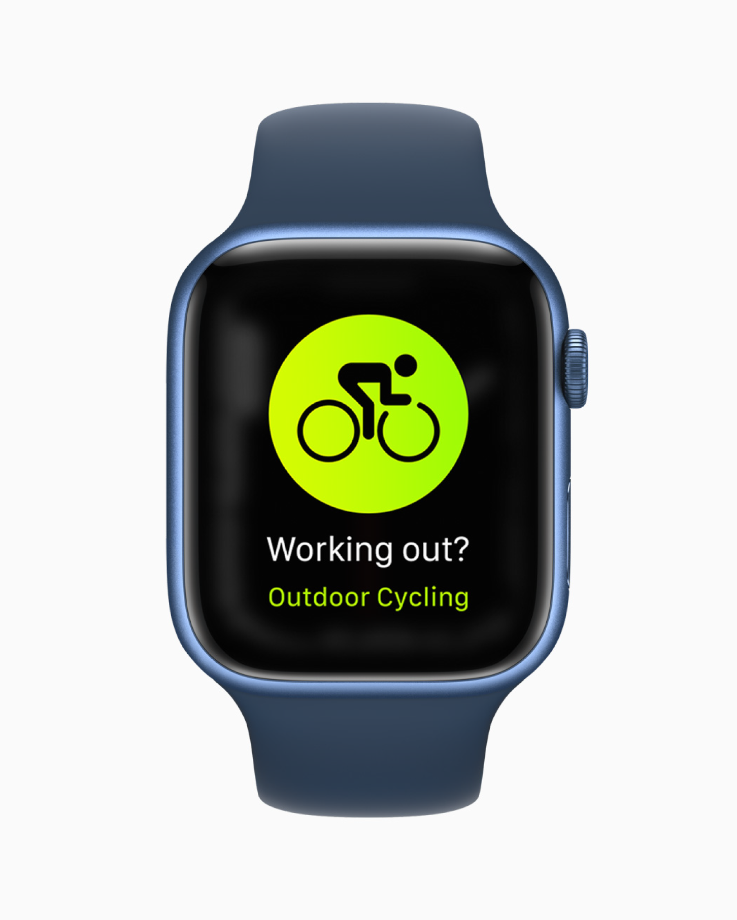 Apple watch outdoor cycling