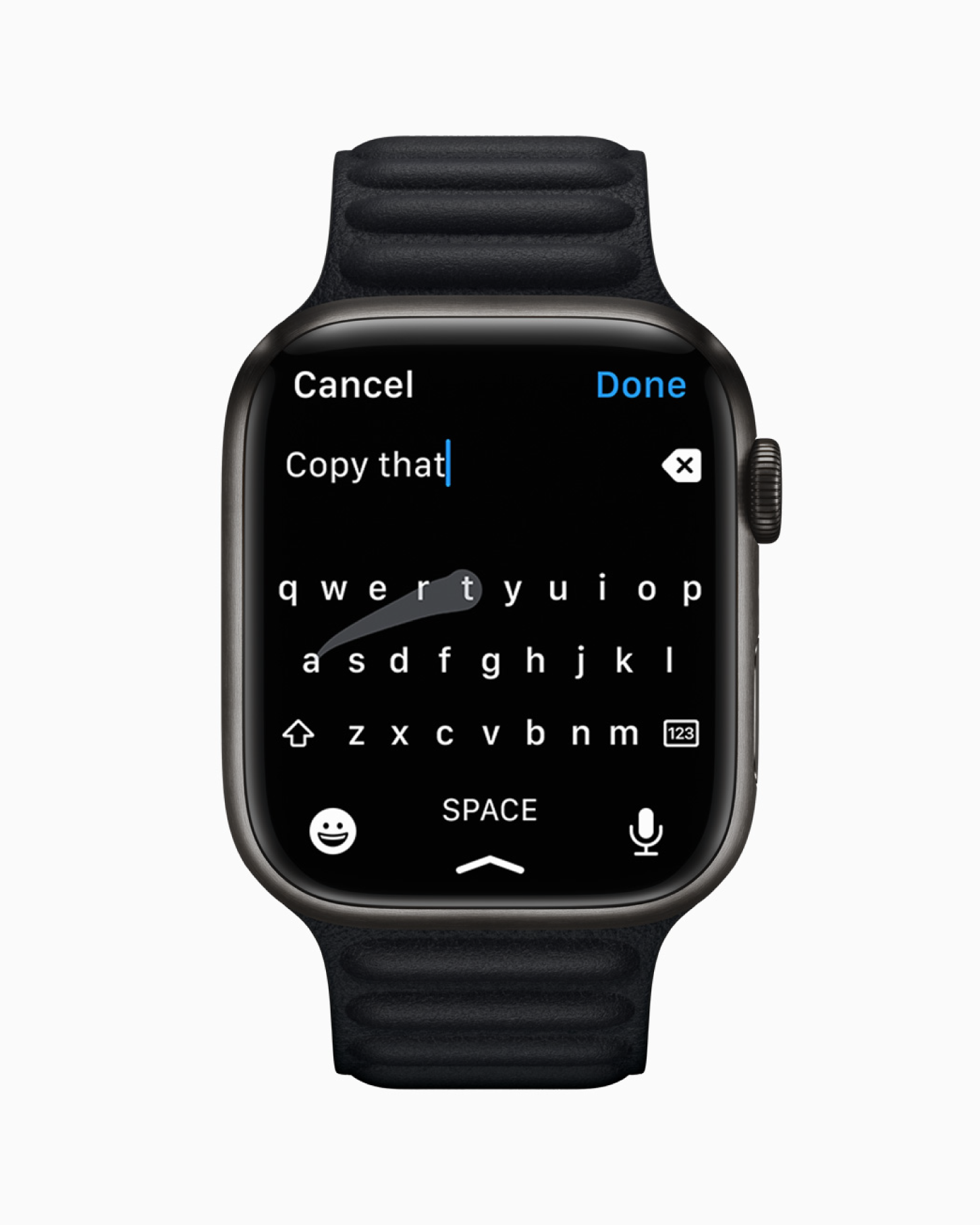 apple watch qwerty