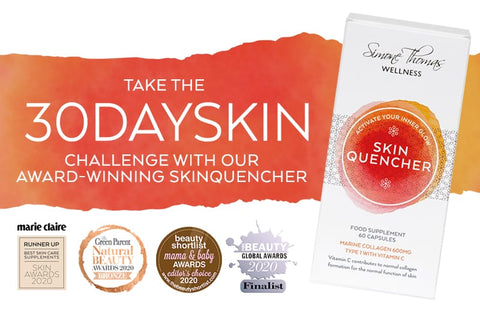 30 Day Skin Challenge from Simone Thomas Banner