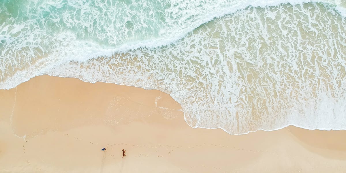 Beach, sand and waves