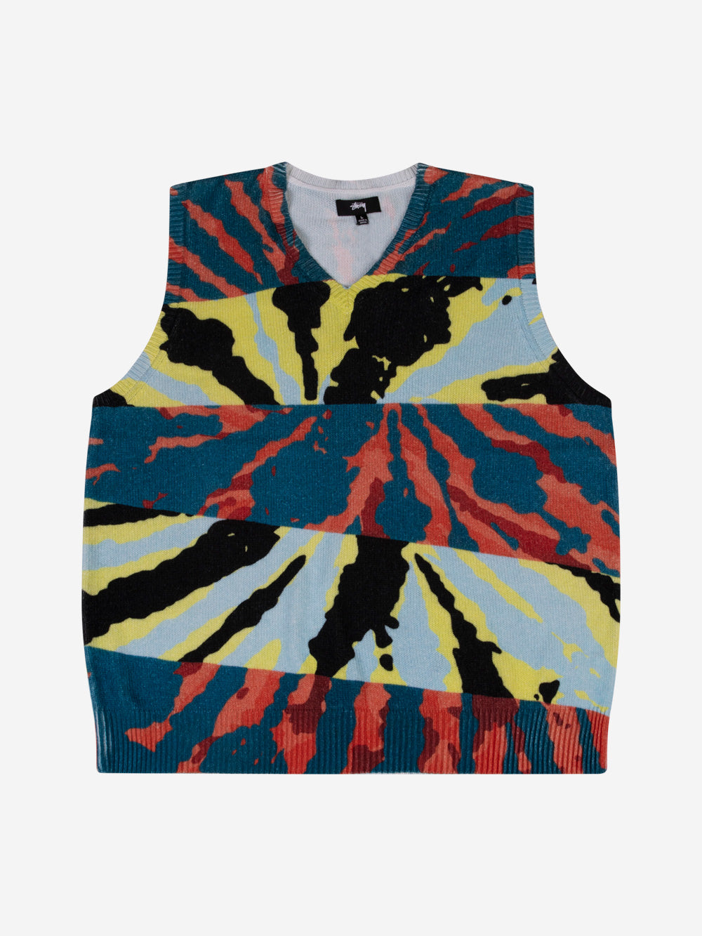 STUSSY Printed knit vest 117179 | Urbanstaroma