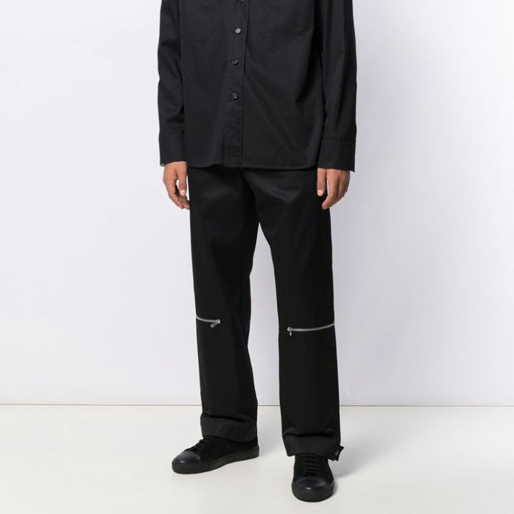 定価約18万円JIL SANDER　 ZIP-DETAIL TROUSERS