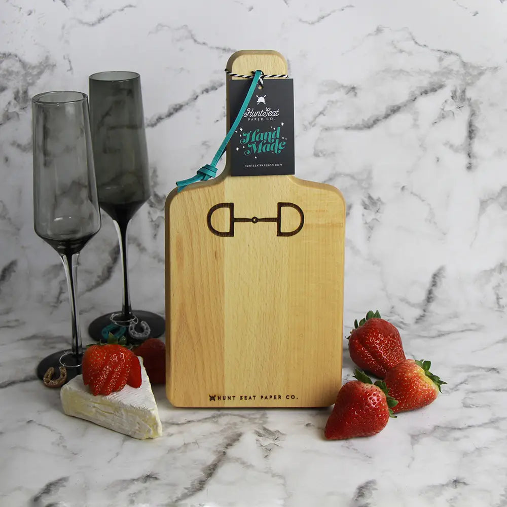 Hunt Seat Paper Co Double-Sided Cutting Board - Equus Now!