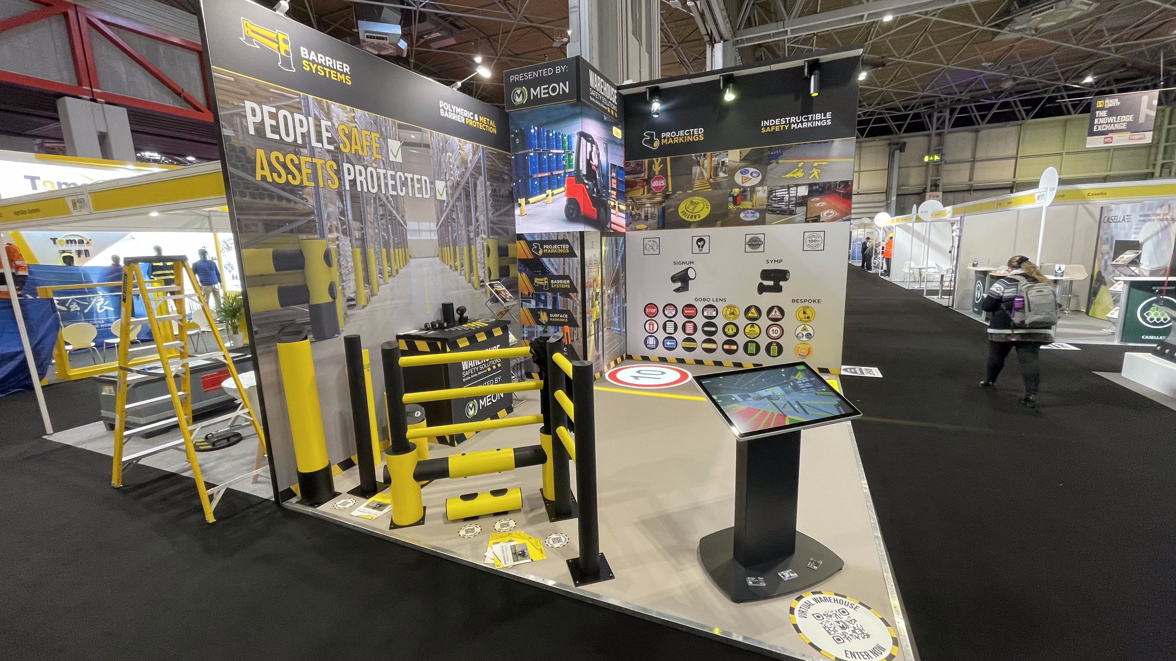 Warehouse Safety Solutions Stand