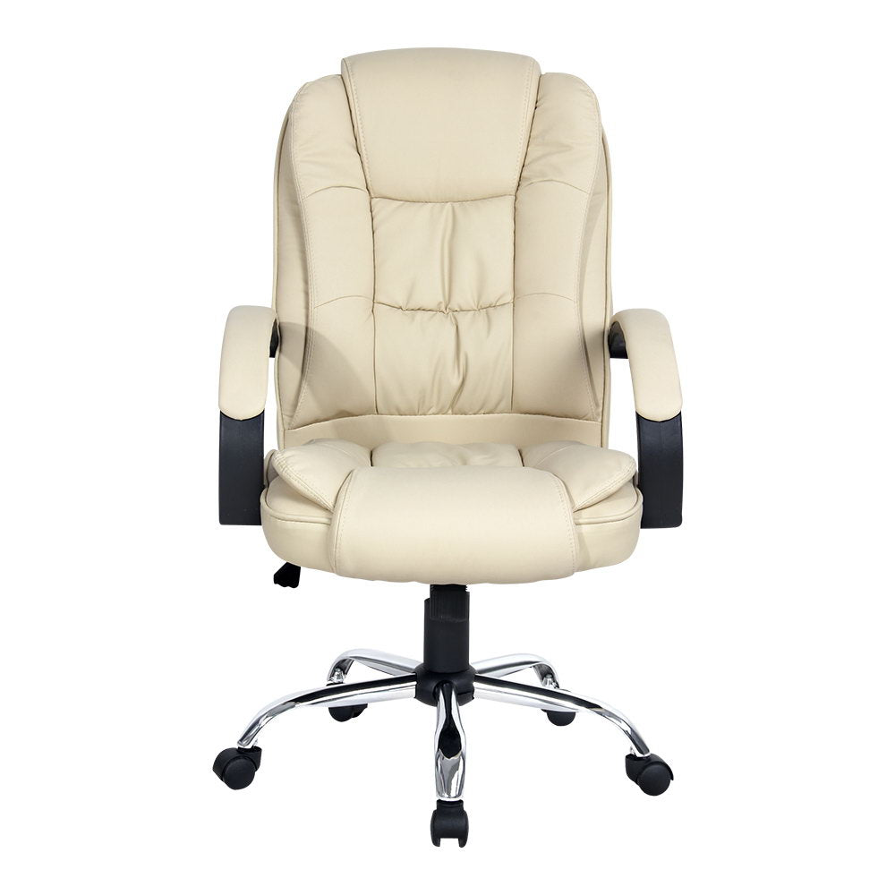 beige executive chair