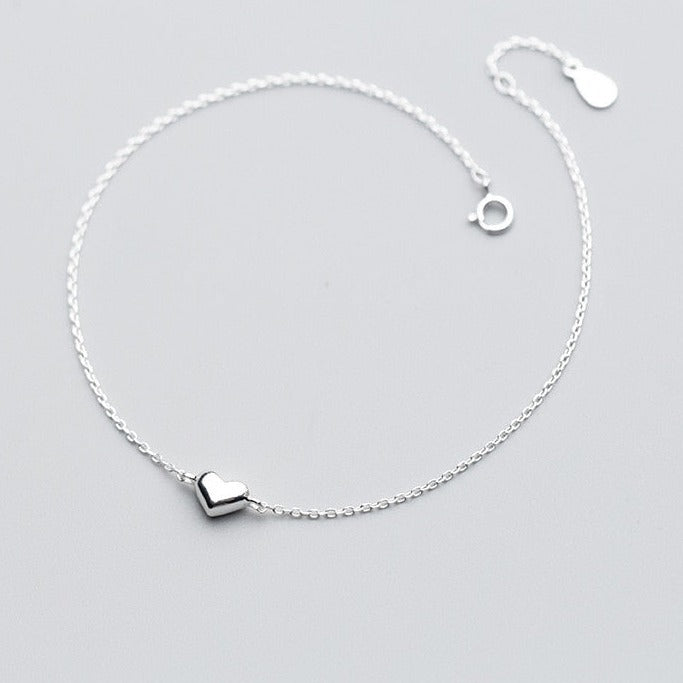 Enchanted Heart Anklet