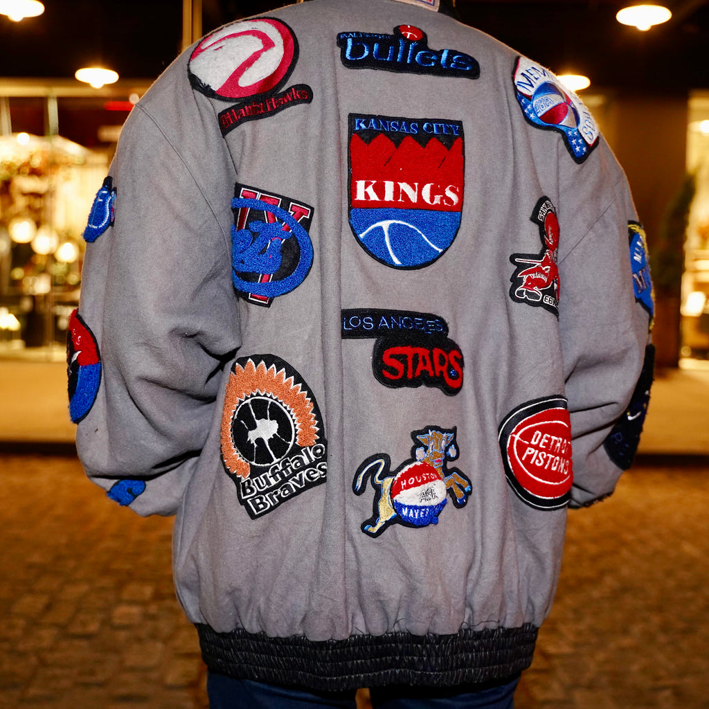 Jeff Hamilton Hardwood Classics NBA Jacket– 93 & Ash Vintage