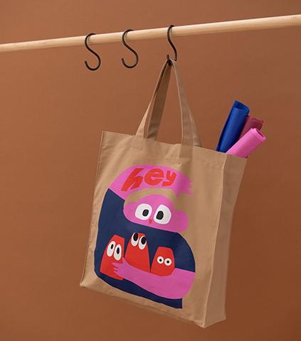 HEY FRIEND! Happy bags from Bas Kosters x koda amsterdam