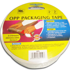 PACKAGING TAPE 48MM X 50M CLEAR – CBK Hardware