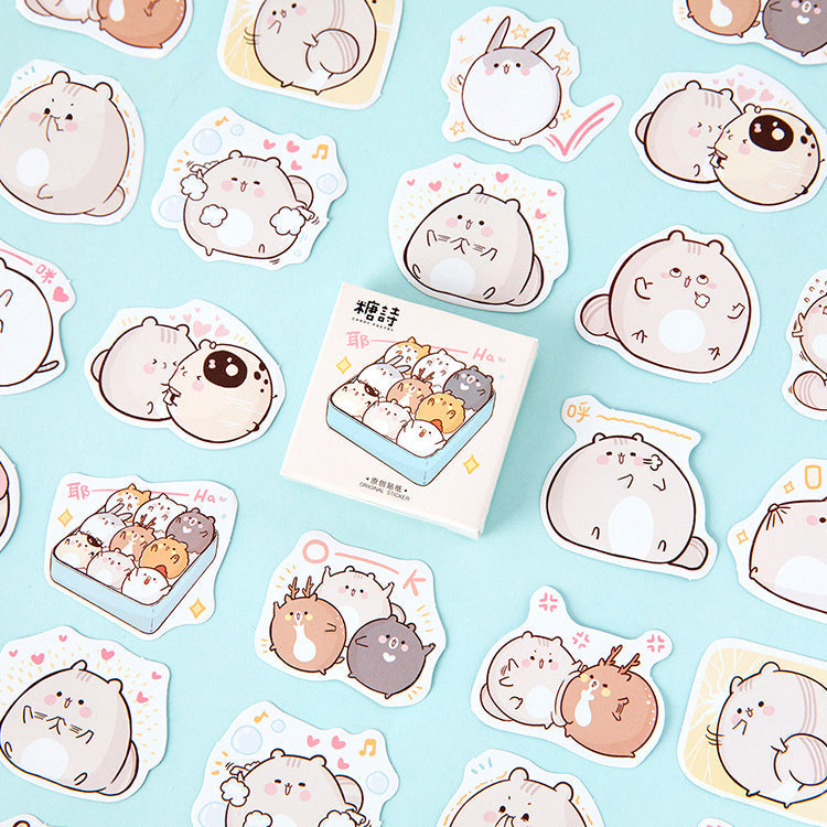 cute stickers, cute kawaii stickers, cat stickers, kawaii, cute kawaii  stickers Greeting Card for Sale by animalbunch7