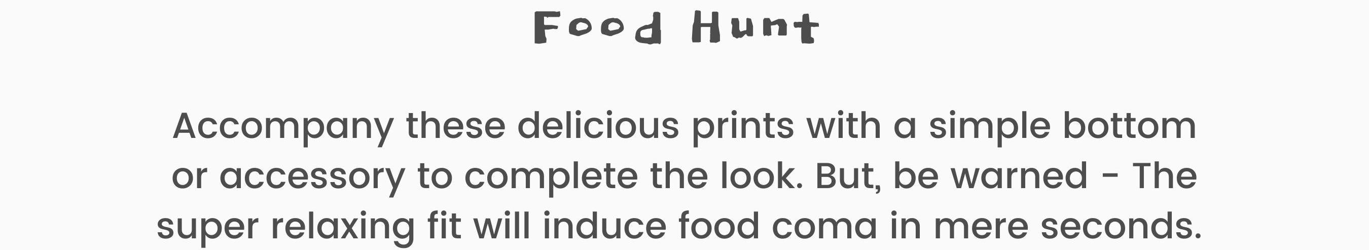 Food Hunt
