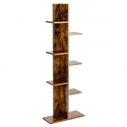 Multifunctional 4 Shelf Bamboo Plant Flower Storage Stand Rack