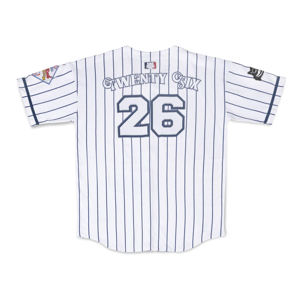 26 Red Baseball Jersey (Brown / White) – 26red