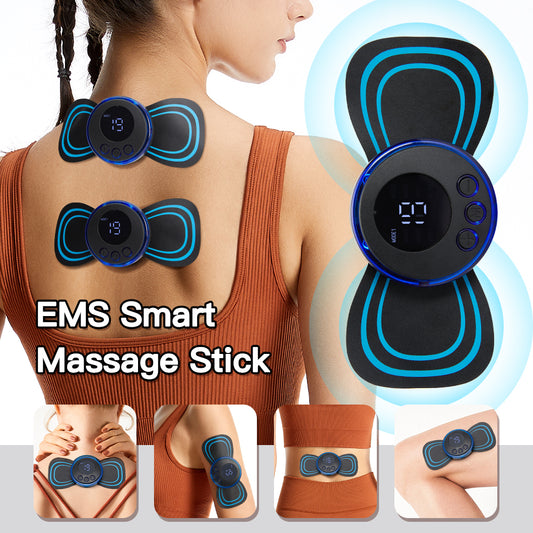EMS Lymphatic Relief Neck Massage, EMS Neck Acupoints Lymphvity Massager  Device, 5 Modes and 15 Levels of Intensity EMS Neck Acupoints Lymphvity  Massage Device 