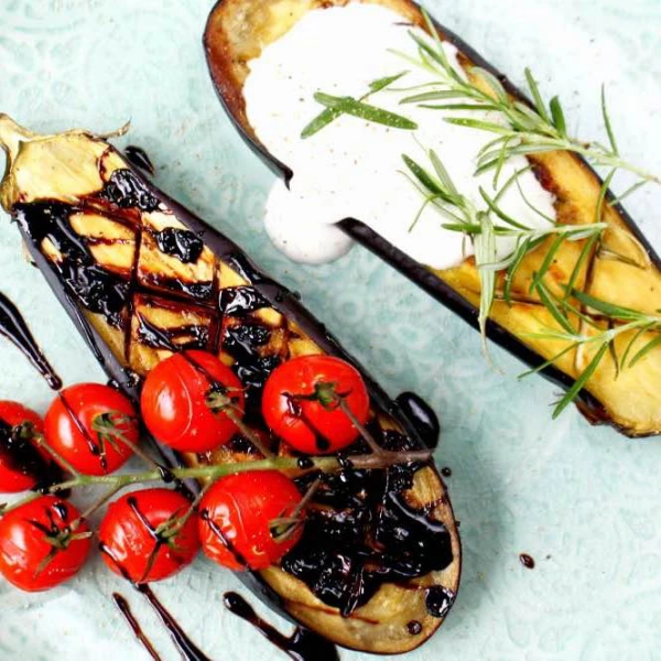 aubergine uit de oven