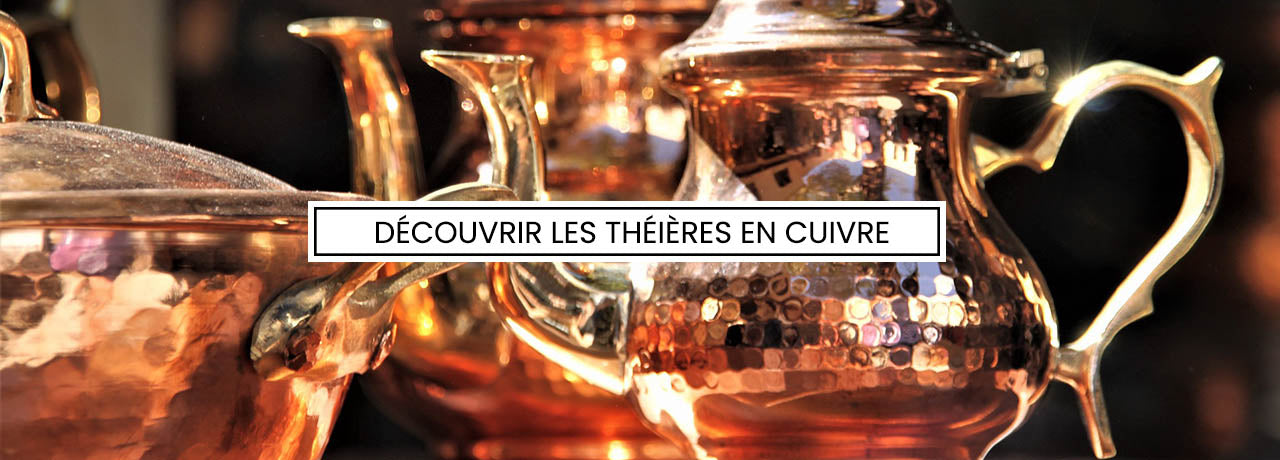 les théières en cuivre