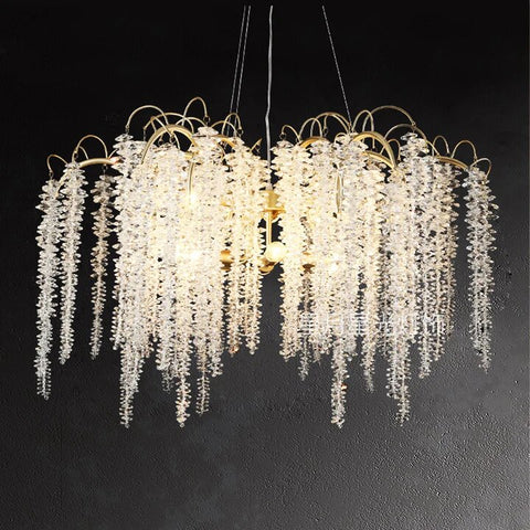 Best new ORCHID Luxury Crystal Living Room Chandelier