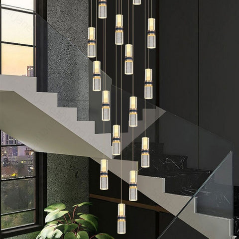 Best new ELEA Crystal Columnar Chandelier C5395