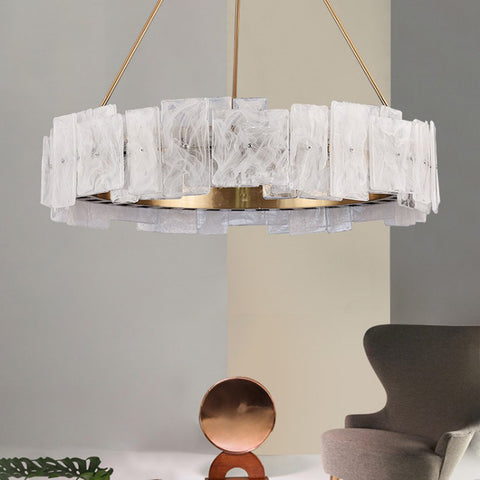 Best new SLENNA Living Room Glass Pendant Light P5367