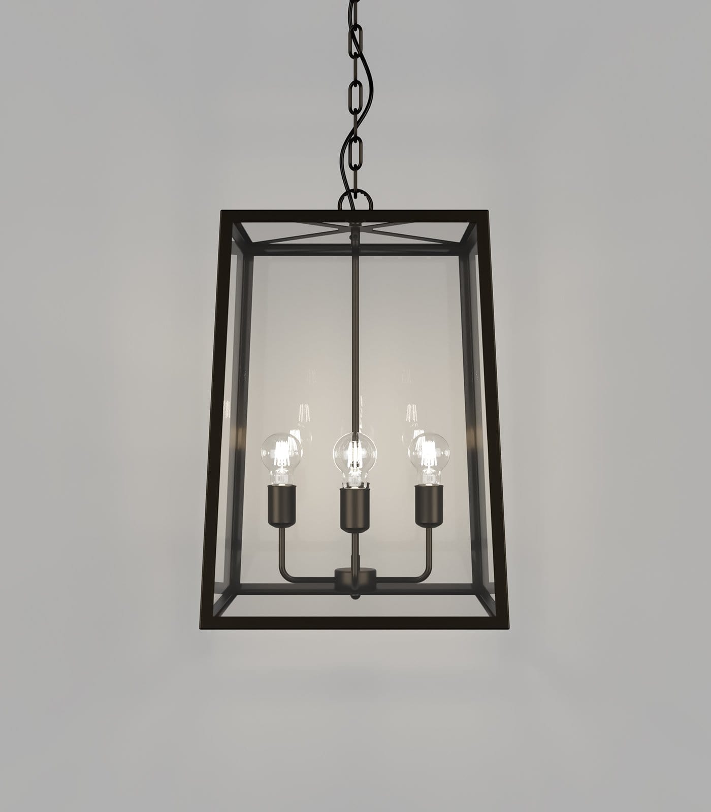 large lantern chandelier