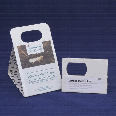 Photo of clothes moth killer kit packaging