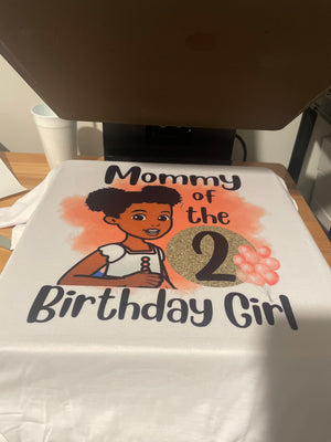 Addy birthday shirt - Tresbella Kreations