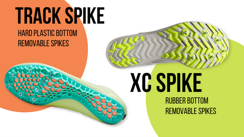 track spike vs xc spike