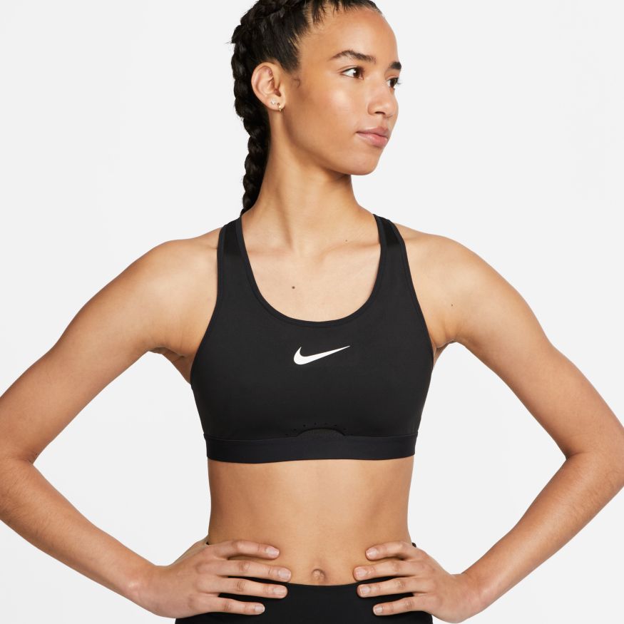 NWT Nike Motion Adapt High Support Sports Bra (Burgundy Crush/Black/White)  XS 