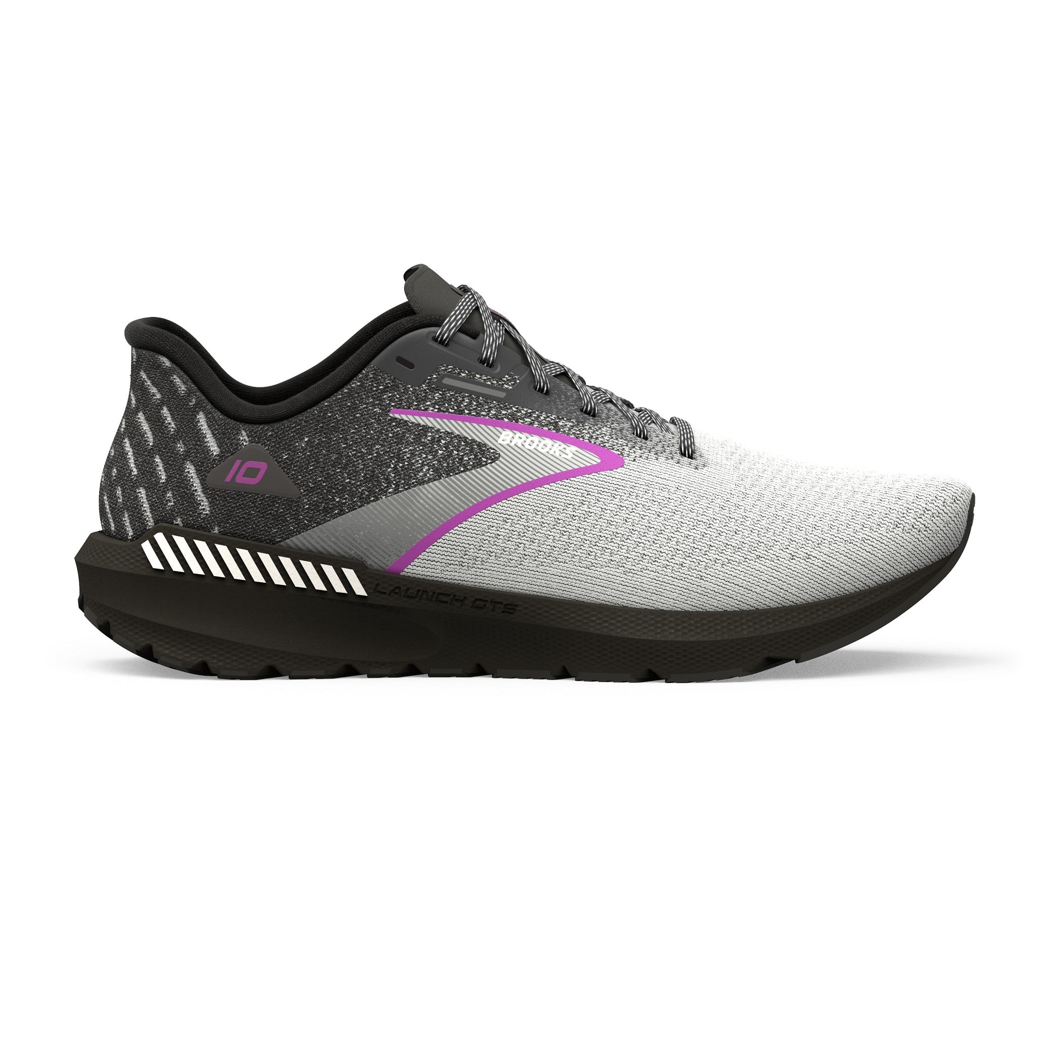 Women's Brooks Launch GTS 9, Pink/Fuchsia/Cobalt, 10.5 B Medium