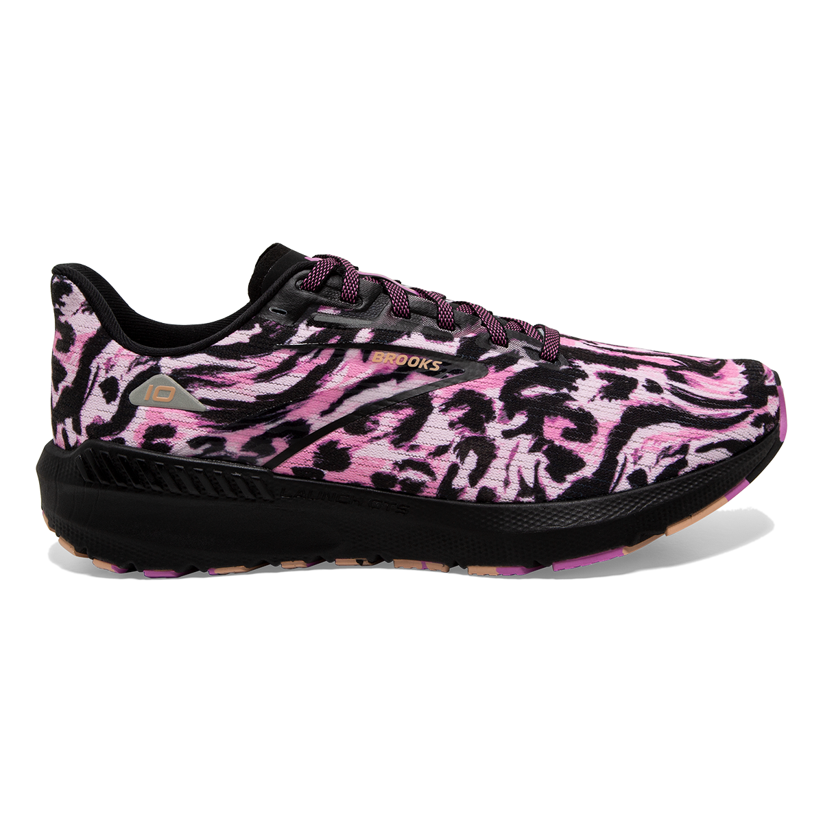 Brooks Women's Launch GTS 9 D Width Running Shoe (BRK-120374 1D 4991710 5  (060) Black/Purple) : : Clothing, Shoes & Accessories