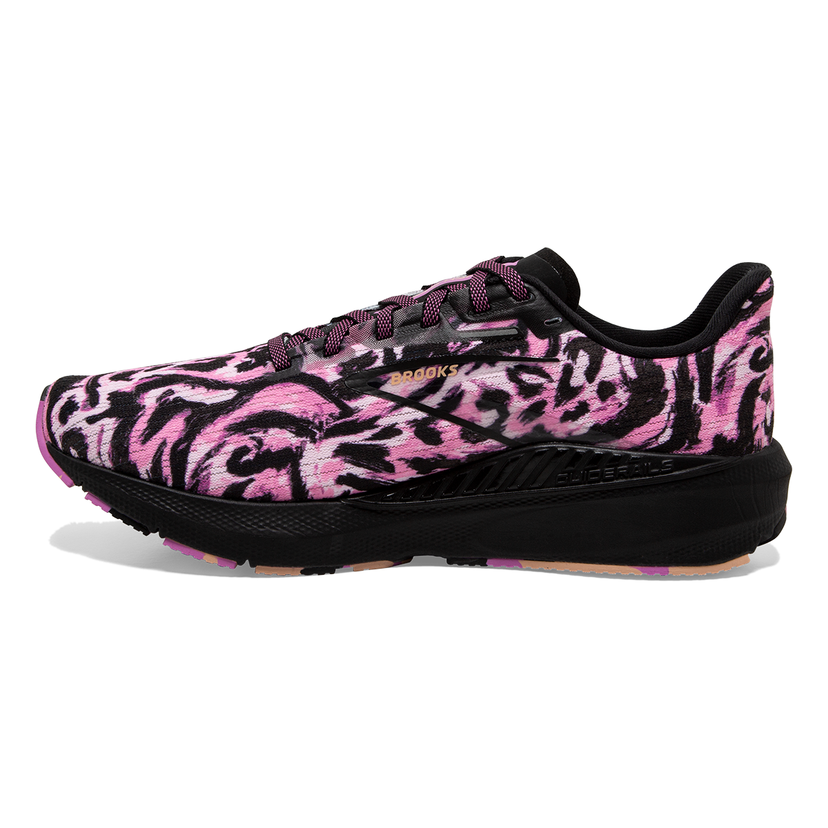 Brooks Women's Launch GTS 9 D Width Running Shoe (BRK-120374 1D 4991710 5  (060) Black/Purple) : : Clothing, Shoes & Accessories