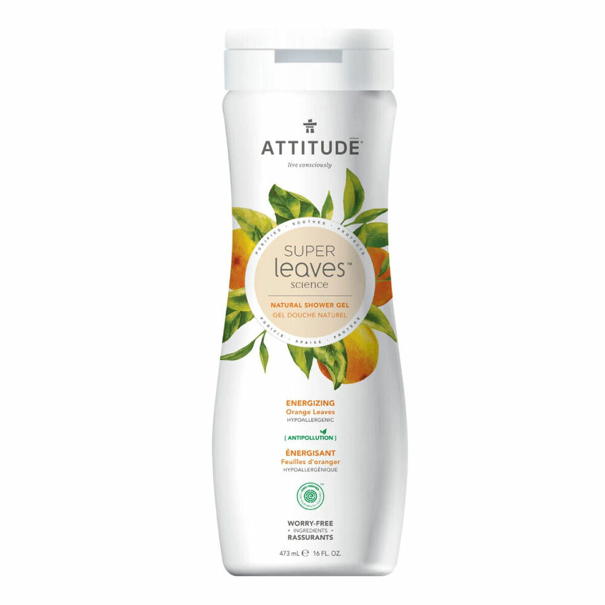 Gel de douche attitude orange leaves 473 ml. Achetez tous vos produits cosmétiques au sénégal sur Diaytar.com