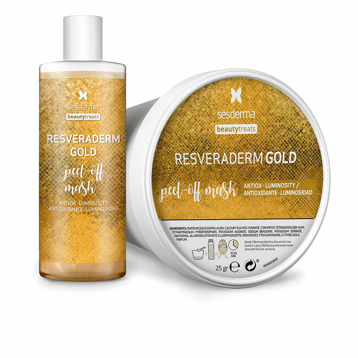 Masque facial peel off sesderma beauty treats resveraderm gold 75 ml 25 gr. Achetez tous vos produits cosmétiques au sénégal sur Diaytar.com