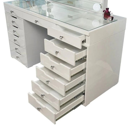 Luna Vanity Station Dressing Table – Vanity Mirror MY