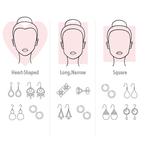 How to Style Earrings According to Your Face Type – SH & Co. Jewelry