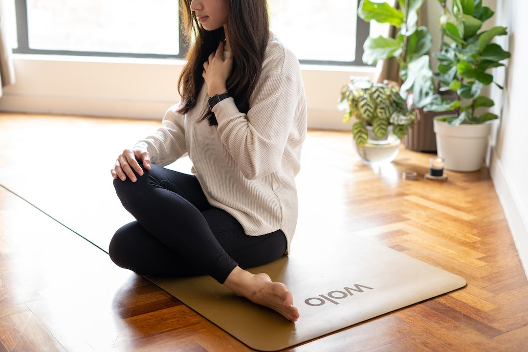 Meditate on Mastery yoga mat