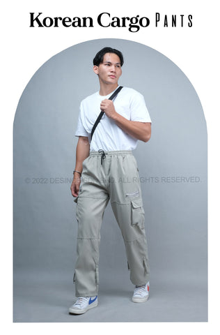 Mens Korean Style High Waist Tiktok Cargo Pants With Reflective Detailing  Hip Hop Sports Loose Fit Sweat Joggers Pr203d From Kenneth333, $31.9 |  DHgate.Com