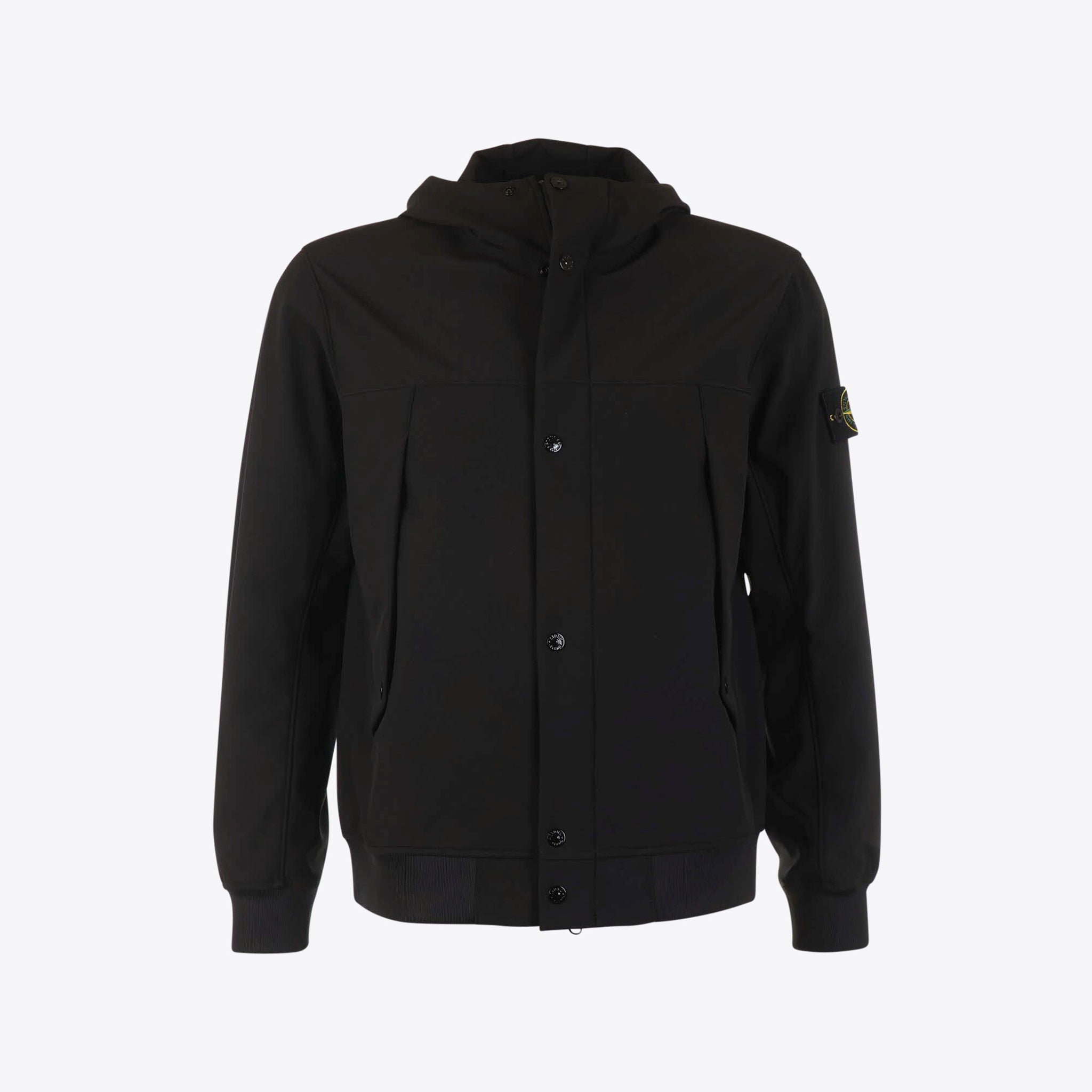 Stone Island Jas Grijs Softshell